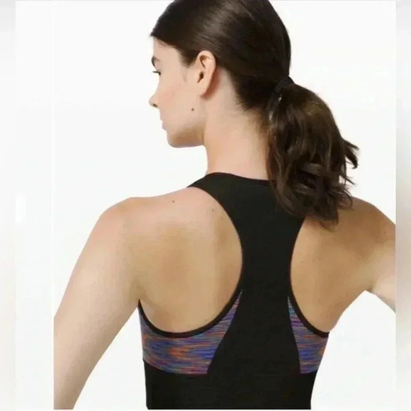 Lululemon Love Revealed Bra Black / Rainbow 4 - Picture 3 of 7
